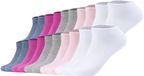 s.Oliver Sokken Set van 20, Pastel, Effen, Unisex, Maat 39-42, Katoen/Polyester/Elastaan