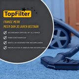 Top Filter Set van 4 stofzuigerzakken IDE Line en Trisa