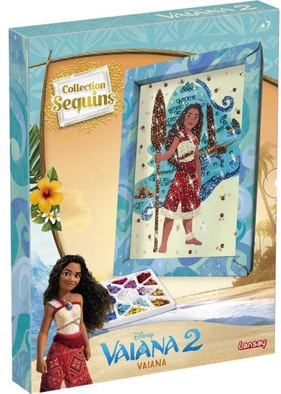 Lansay Creatief Hobbypakket - Paillettencollectie - Moana - Vanaf 7 jaar oud