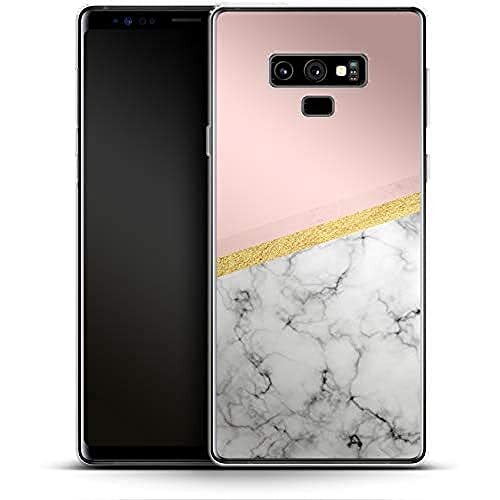 caseable caseable Samsung Galaxy Note 9 telefoonhoes - siliconen beschermhoes - schokabsorberend en krasbestendig oppervlak - kleurrijk design - Marble Slice - marmer