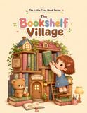The Bookshelf Village: A Cozy Bookish Coloring Book for Kids Ages 5–8