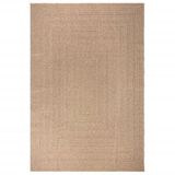 vidaXL ZIZUR Tapijt 200 x 290 cm jute-look voor binnen en buiten