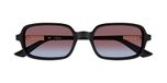 Chloé Ch0363s Lunettes de soleil femme noir rectangulaires gris 53mm