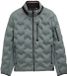 Tom Tailor - Hybride gewatteerde jas met opbergbare capuchon - Maat S - washed jasper green