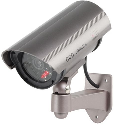 König SEC-DUMMYCAM30 Dummy Camera - Outdoor - Wired - Grey - Wall Mount