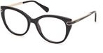 Max&co MO5135 noir brillant 53/18/140 femme montures de lunettes