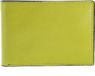 FOSSIL Benedict Bifold Wallet Chartreuse Groene