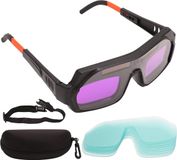Merkloos / Sans marque Solar Eye Auto Verduistering Lasbril - Veiligheid Beschermende PC-bril voor Lasser en Solderen