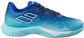 Babolat Shadow Tour 5 Wide - Badmintonschoenen - Blauw/Turquoise - Maat 44