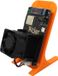 Bitaxe 601 Gamma - Inclusief Stand - EU Stekker - 1.2 TH/s - Bitcoin Mini Miner Kit - Versie 2026 - Oranje