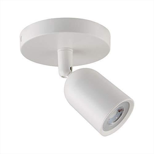 V-tac LED-spot voor montage aan plafondlamp, rond, GU10, draaibaar, kleur wit