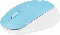 Natec Harrier 2 Draadloze Muis - Bluetooth 5.1 - 1600 DPI - Wit Blauw
