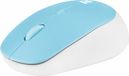 Natec Harrier 2 Draadloze Muis - Bluetooth 5.1 - 1600 DPI - Wit Blauw