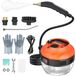 StarTech Stoomreiniger - Stoomreinigingsapparaat - 2500 W - Hoge druk stoom - 1000 ml waterreservoir - 3 borstels - Oranje