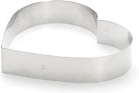 de Buyer 3077.18 Hartvormige Bakvorm Roestvrijstaal 16.4 cm