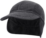 CMP Baseballpet met orenbescherming Heren One size Carbone mel. Katoen/Polyester