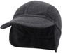 CMP Baseballpet met orenbescherming Heren One size Carbone mel. Katoen/Polyester