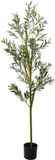 vidaXL Kunstolijfboom 200 cm Groen