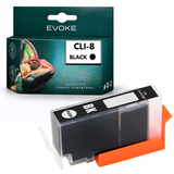 Evoke Compatible Ink for Canon CLI-8Bk Black Pixma IP Series