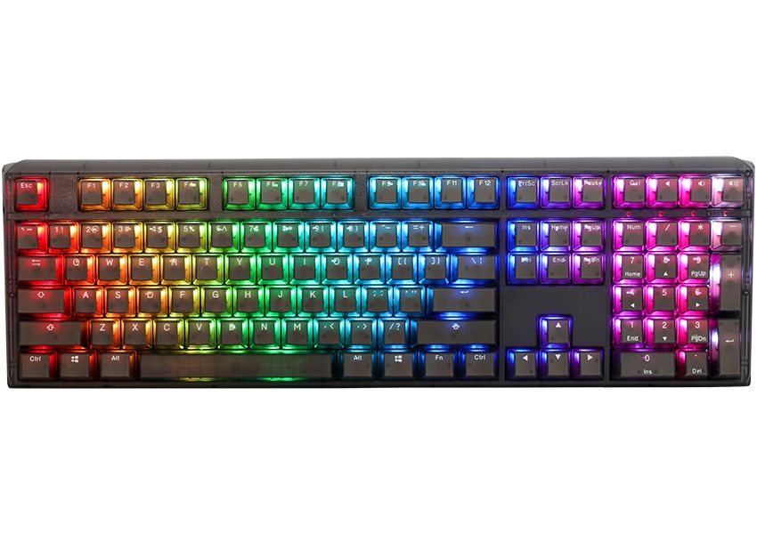 Ducky One 3 Aura - Gaming Keyboard - USB - QWERTY US International - Black