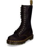 Dr. Martens dames veterlaarzen donkerbruin leer
