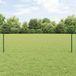 Grillage hexagonal avec poteaux 50 x 0,5 m Acier revêtu de PVC Vert