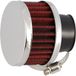 STR8 Filtre à air STR8 type KN 61mm PHVA/PHBN chromé / rouge