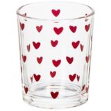 Kwantum Shotglas Hartjes Rood 80ml