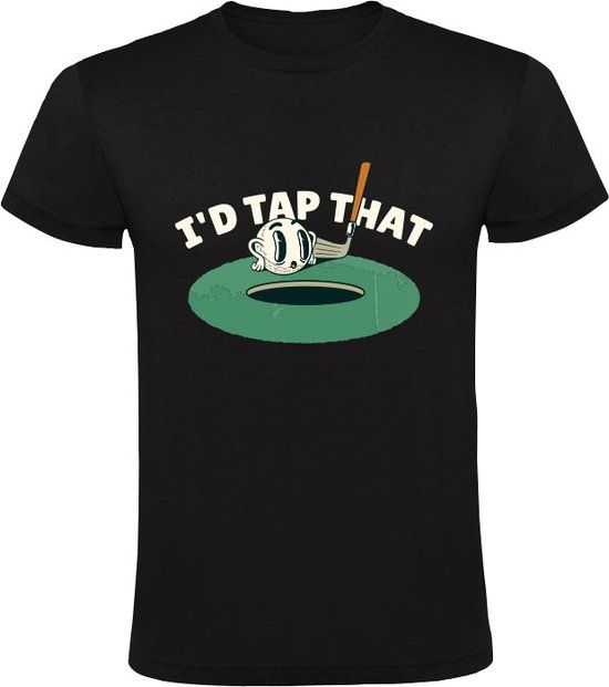 I'd tap that Heren T-shirt - Zwart - Maat 2XL