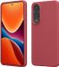 kwmobile telefoonhoesje geschikt voor Samsung Galaxy S25 Edge - Hoesje met siliconen coating - Smartphone case in donkerroze