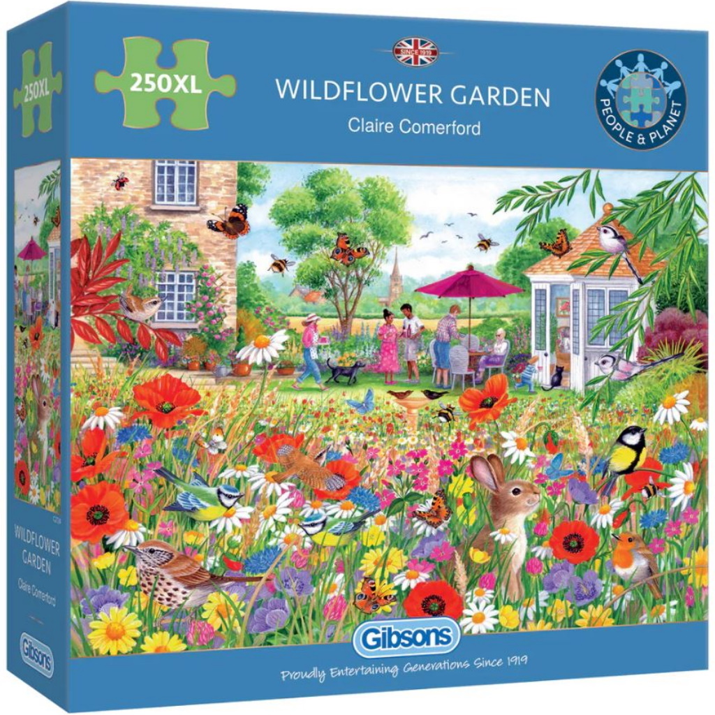 Gibsons Wildflower Garden Puzzel (250 XL stukjes)