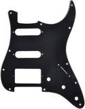 Göldo Pickguard voor HSS Strat zwart slagplaat