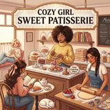 Cozy Girl Collection - Cozy Girl Sweet Patisserie: Fun Hygge Bakery Bold Line Adult Coloring Book