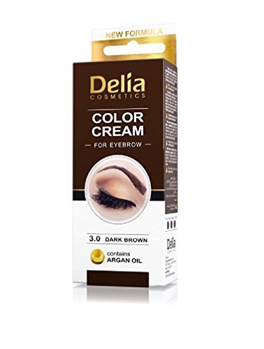 Delia Henna crème bruin voor wenkbrauwen 30 ml