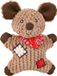 Trixie Muis met Applicatie Stof / Jute met Geluid 19 cm