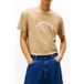 Tommy Hilfiger T-shirt texturé avec logo Arch Dune foncé Taille : M