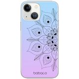ERT GROUP mobiel telefoonhoesje voor Iphone 13 MINI origineel en officieel erkend Babaco patroon Mandalas 001 optimaal aangepast aan de vorm van de mobiele telefoon, hoesje is gemaakt van TPU