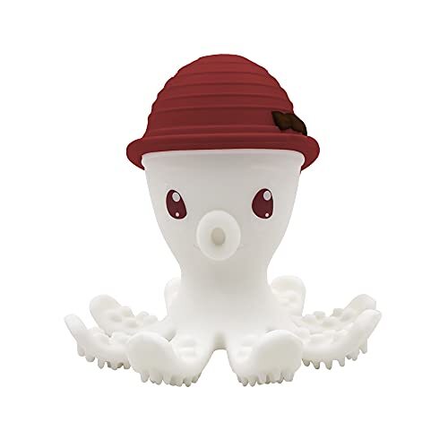 Mombella mömbella 8121 bijtring silicone octopus-haardrood