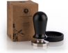 Buddy's Bar Barista Edition tamper à café - 51 mm - acier inoxydable - manche noir avec tapis en silicone