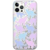 ERT GROUP mobiel telefoonhoesje voor Apple Iphone 12 PRO MAX origineel en officieel erkend Babaco patroon Cats 011 optimaal, met glitter overloopeffect