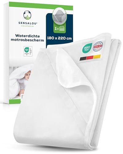 Sensalou Incontinentie matrashoes waterdicht 180 x 220 cm