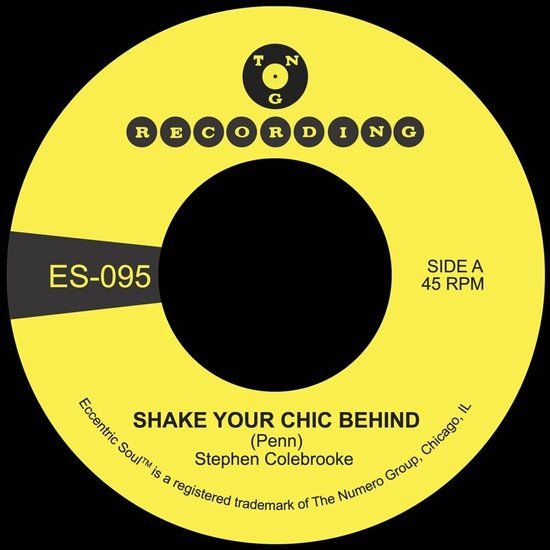 Shake Numero Stephen Colebrooke - Shake Your Chic Behind (7" Single)