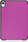 Casecentive Smart Case Tri-Fold - Smart Folio - iPad Mini 6 (2021) - Paars