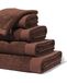 HEMA Serviettes de bain - Hôtel extra doux marron foncé