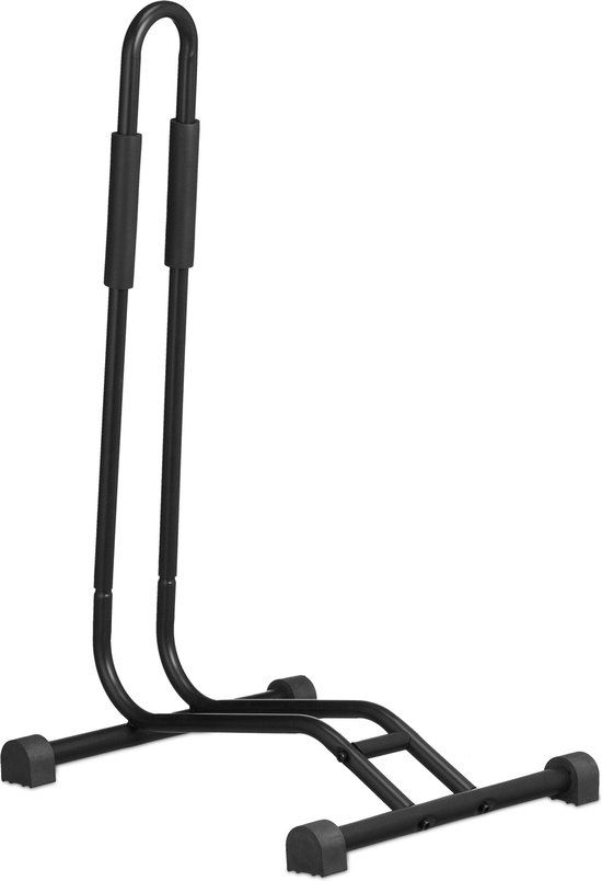 Relaxdays Fietsenstandaard - Bandbreedte Max 2,5 inch - Zwart