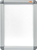 Nobo A4 Click Frame - Silver Aluminum - Indoor/Outdoor