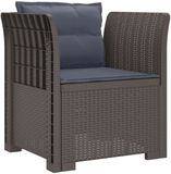 vidaXL Fauteuil Lichtgrijs
