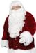 Fun World Ensemble barbe et perruque de Père Noël professionnel