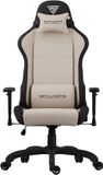 SENSE7 Spellcaster FUKU - Ergonomische Gamestoel - Bureaustoel met Kussens - Ademende Stof - Verstelbaar - Zwart/Beige