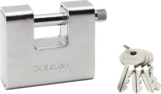 Masterlock gewapend hangslot 80mm x 11mm 680EURD